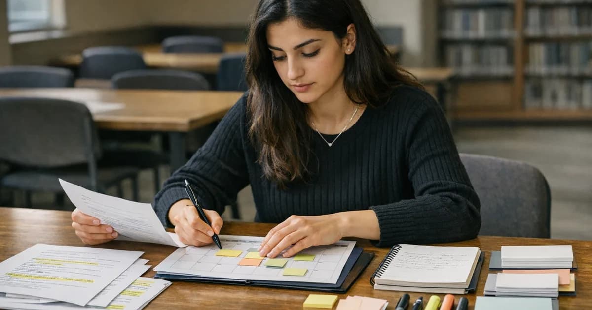 How to Build an Exam Study Plan From Your Syllabus