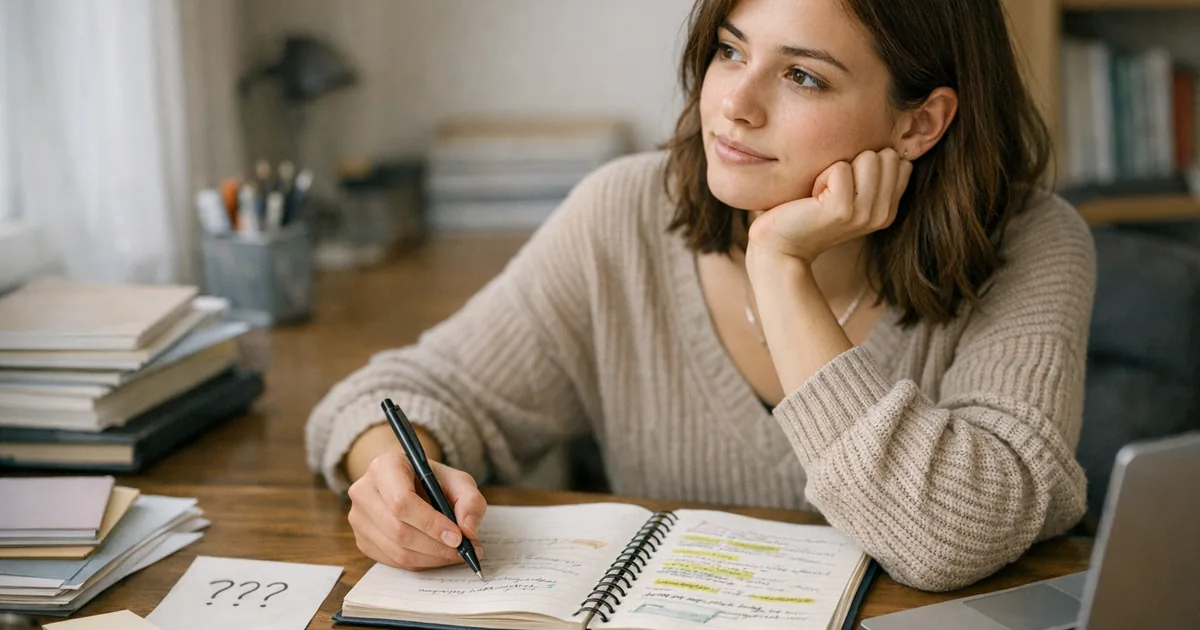 How to Keep Track of Open Questions While Studying